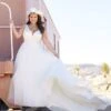 Mori Lee 3268 Rolanda Bow Belt Plus Size Bridal Dress