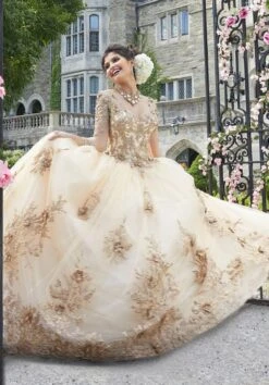 Mori Lee 34024 Cutout Back Quinceanera Dress -Fashion wedding dress mori lee 34024 cutout back quinceanera dress 02.743