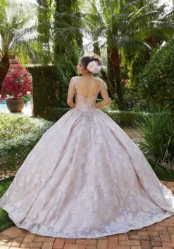 Mori Lee 34031 Floral Print Quinceanera Dress -Fashion wedding dress mori lee 34031 floral print quinceanera dress 03.803