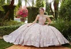 Mori Lee 34031 Floral Print Quinceanera Dress -Fashion wedding dress mori lee 34031 floral print quinceanera dress 04.803
