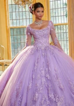 Mori Lee 34061 Illusion Sleeve Scoop Neck Quinceanera Dress 10 Mori Lee 34061 Illusion Sleeve Scoop Neck Quinceanera Dress -Fashion wedding dress mori lee 34061 illusion sleeve scoop neck quinceanera dress 04.978