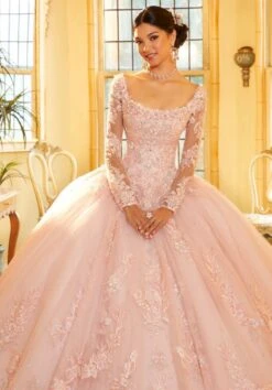 Mori Lee 34061 Illusion Sleeve Scoop Neck Quinceanera Dress 13 Mori Lee 34061 Illusion Sleeve Scoop Neck Quinceanera Dress -Fashion wedding dress mori lee 34061 illusion sleeve scoop neck quinceanera dress 07.978