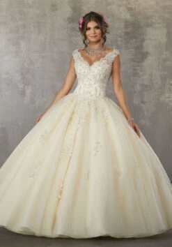 Mori Lee 60033 Cutout Back Quince Gown -Fashion wedding dress mori lee 60033 cutout back quince gown 05.341