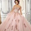 Mori Lee 60146 Off The Shoulder Quinceanera Gown