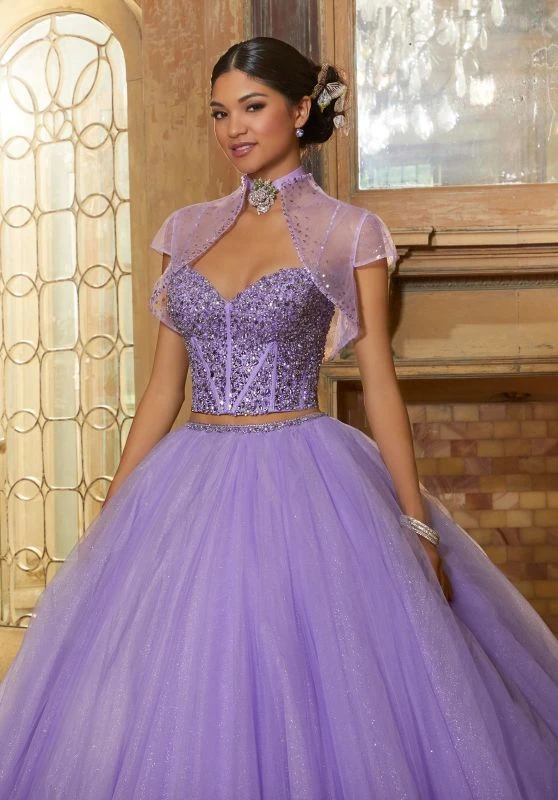 Mori Lee 60154 Sweetheart Neck Two Piece Quinceanera Dress 4 Mori Lee 60154 Sweetheart Neck Two Piece Quinceanera Dress - Image 4