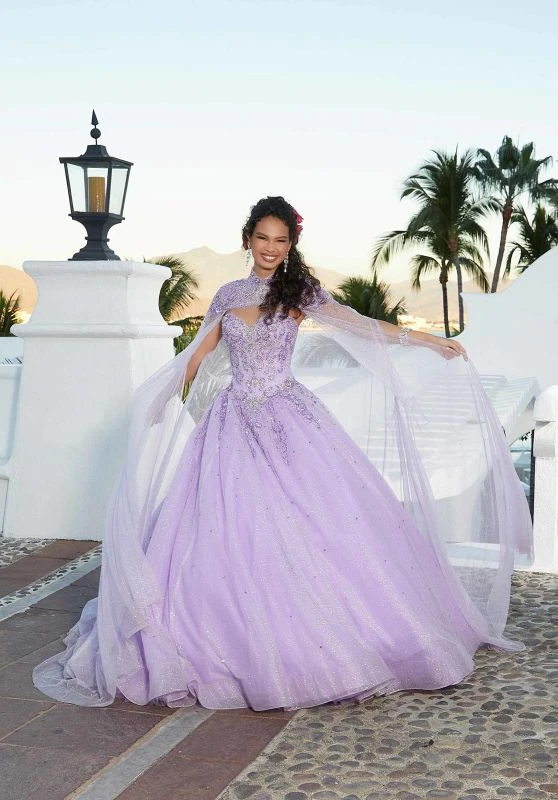 Mori Lee 60166 Strapless Sweetheart Neck Embroidered Quinceanera Gown 6 Mori Lee 60166 Strapless Sweetheart Neck Embroidered Quinceanera Gown - Image 6