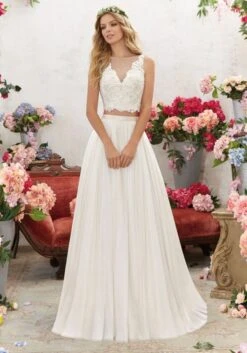 Mori Lee 6856 In Stock Wedding Dress