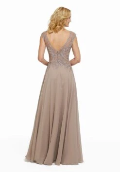 Mori Lee 72021 V-Neck Mother Of The Bride Dress 8 Mori Lee 72021 V-Neck Mother Of The Bride Dress -Fashion wedding dress mori lee 72021 v neck mother of the bride dress 04.653