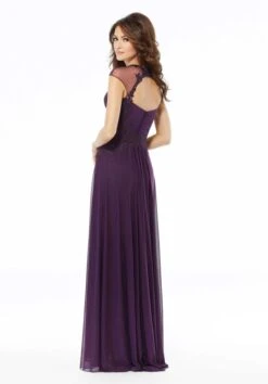 Mori Lee 72105 Queen Anne Neckline Dress 7 Mori Lee 72105 Queen Anne Neckline Dress -Fashion wedding dress mori lee 72105 queen anne neckline dress 05.748