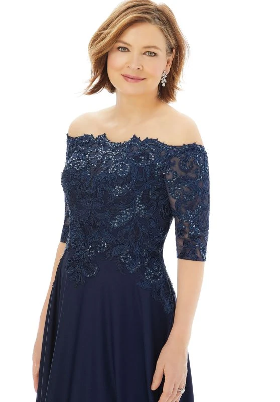 Mori Lee 72220 Elbow-Length Sleeve Formal Gown 2 Mori Lee 72220 Elbow-Length Sleeve Formal Gown - Image 2