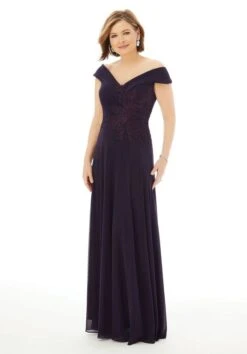 Mori Lee 72229 Ruched Bodice Mother Of The Bride Gown -Fashion wedding dress mori lee 72229 ruched bodice mother of the bride gown 03.804