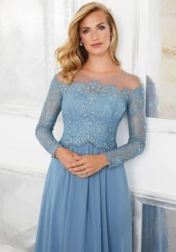 Mori Lee 72310 Beaded Lace Top Dress 7 Mori Lee 72310 Beaded Lace Top Dress -Fashion wedding dress mori lee 72310 beaded lace top dress 03.826