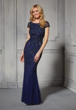 Mori Lee 72405 Floral Beadwork Cap Sleeve Dress 9 Mori Lee 72405 Floral Beadwork Cap Sleeve Dress -Fashion wedding dress mori lee 72405 floral beadwork cap sleeve dress 04.896