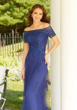 Mori Lee 72503 Off The Shoulder Embroidered Dress -Fashion wedding dress mori lee 72503 off the shoulder embroidered dress 04.978