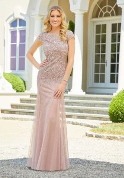 Mori Lee 72527 Bateau Neck Beaded Dress -Fashion wedding dress mori lee 72527 bateau neck beaded dress 05.978