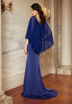 Mori Lee 72603 Detachable Cape Plunging Neck Dress 8 Mori Lee 72603 Detachable Cape Plunging Neck Dress -Fashion wedding dress mori lee 72603 detachable cape plunging neck dress 03.996