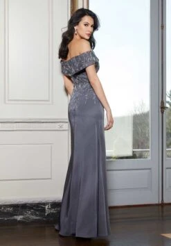 Mori Lee 72615 Embroidered Bodice Off The Shoulder Dress -Fashion wedding dress mori lee 72615 embroidered bodice off the shoulder dress 03.996