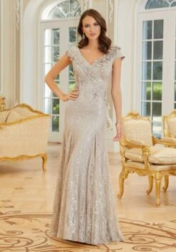 Mori Lee 72705 Portrait Neckline Shimmer Lace Dress 11 Mori Lee 72705 Portrait Neckline Shimmer Lace Dress -Fashion wedding dress mori lee 72705 portrait neckline shimmer lace dress 05.1062