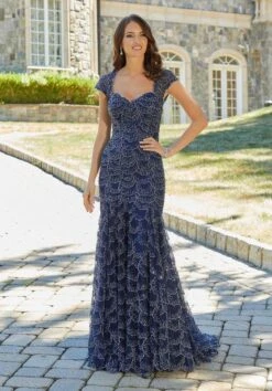 Mori Lee 72716 Sweetheart Neckline Embroidered Dress