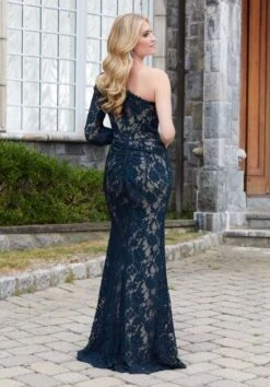 Mori Lee 72738 One Sleeve Lace Dress 7 Mori Lee 72738 One Sleeve Lace Dress -Fashion wedding dress mori lee 72738 one sleeve lace dress 03.1062