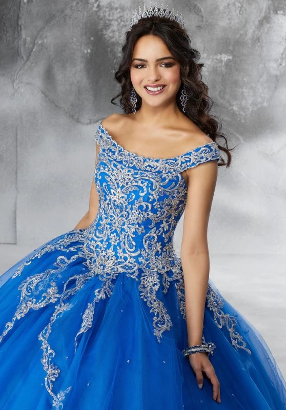 Mori Lee 89191 Off-The-Shoulder Quince Dress 5 Mori Lee 89191 Off-The-Shoulder Quince Dress - Image 5