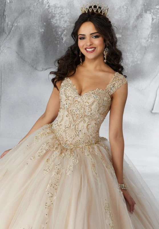 Mori Lee 89196 Two Strap Quince Gown 7 Mori Lee 89196 Two Strap Quince Gown - Image 7