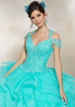 Mori Lee 89226 Ruffled Skirt Quince Dress -Fashion wedding dress mori lee 89226 ruffled skirt quince dress 07.586