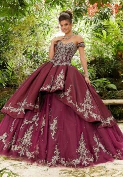 Mori Lee 89241 Tiered Skirt Quinceanera Dress