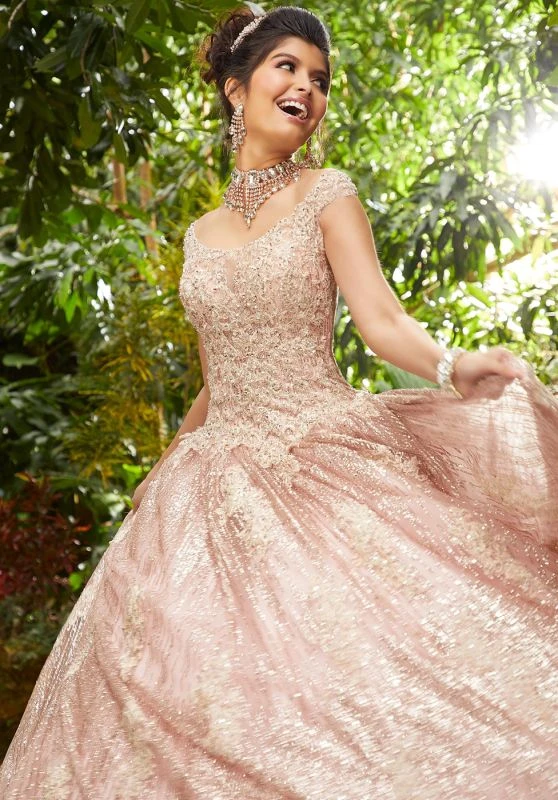 Mori Lee 89243 Cap Sleeve Quinceanera Dress 5 Mori Lee 89243 Cap Sleeve Quinceanera Dress - Image 5
