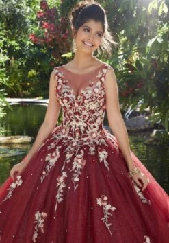 Mori Lee 89244 Illusion Neck Quinceanera Dress 9 Mori Lee 89244 Illusion Neck Quinceanera Dress -Fashion wedding dress mori lee 89244 illusion neck quinceanera dress 04.654