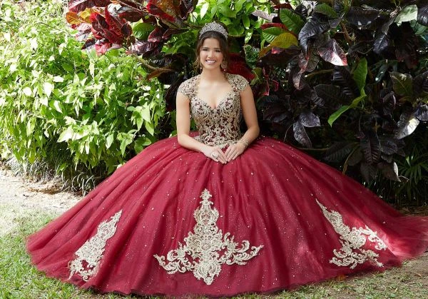 Mori Lee 89288 Queen Anne Neckline Quinceanera Gown 5 Mori Lee 89288 Queen Anne Neckline Quinceanera Gown - Image 5