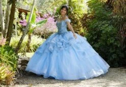 Mori Lee 89293 Tiered Skirt Sweet 16 Dress -Fashion wedding dress mori lee 89293 tiered skirt sweet 16 dress 05.803