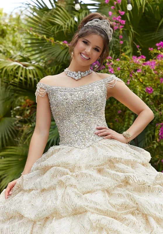 Fashion wedding dress -Fashion wedding dress mori lee 89296 pickup skirt sweet 16 gown 09.803