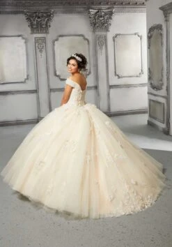 Mori Lee 89316 3D Floral Off The Shoulder Quinceanera Gown 16 Mori Lee 89316 3D Floral Off The Shoulder Quinceanera Gown -Fashion wedding dress mori lee 89316 3d floral off the shoulder quinceanera gown 08.887