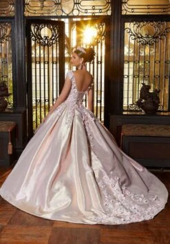 Mori Lee 89331 Floral Bodice Layered Skirt Quinceanera Dress -Fashion wedding dress mori lee 89331 floral bodice layered skirt quinceanera dress 04.936