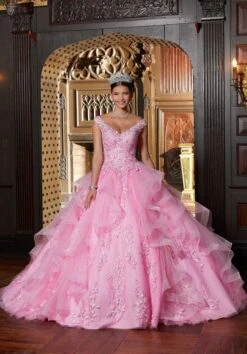 Mori Lee 89336 Flounce Skirt Bow Back Quinceanera Gown 16 Mori Lee 89336 Flounce Skirt Bow Back Quinceanera Gown -Fashion wedding dress mori lee 89336 flounce skirt bow back quinceanera gown 08.936