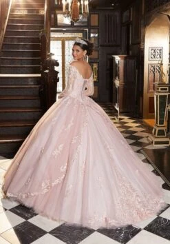 Mori Lee 89339 Long Sleeve Basque Waist Quinceanera Gown 9 Mori Lee 89339 Long Sleeve Basque Waist Quinceanera Gown -Fashion wedding dress mori lee 89339 long sleeve basque waist quinceanera gown 03.936