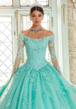 Mori Lee 89339 Long Sleeve Basque Waist Quinceanera Gown 11 Mori Lee 89339 Long Sleeve Basque Waist Quinceanera Gown -Fashion wedding dress mori lee 89339 long sleeve basque waist quinceanera gown 05.936
