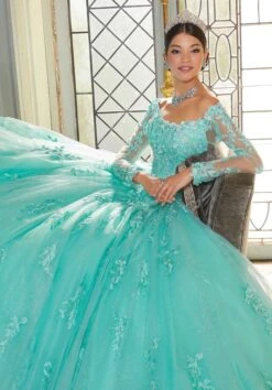 Mori Lee 89339 Long Sleeve Basque Waist Quinceanera Gown 12 Mori Lee 89339 Long Sleeve Basque Waist Quinceanera Gown -Fashion wedding dress mori lee 89339 long sleeve basque waist quinceanera gown 06.936