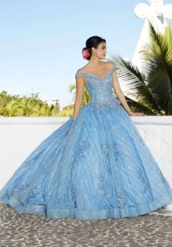 Mori Lee 89357 Detachable Cape Off The Shoulder Quinceanera Gown -Fashion wedding dress mori lee 89357 detachable cape off the shoulder quinceanera gown 07.994