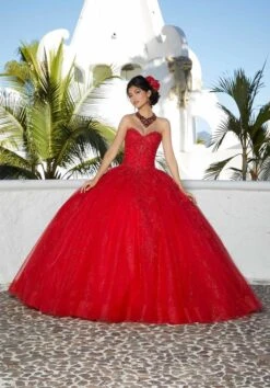 Mori Lee 89359 Detachable Sleeves Basque Waist Quinceanera Gown -Fashion wedding dress mori lee 89359 detachable sleeves basque waist quinceanera gown 04.994