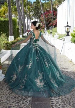 Mori Lee 89362 Detachable Cape Floral Appliques Quince Dress -Fashion wedding dress mori lee 89362 detachable cape floral appliques quince dress 05.994