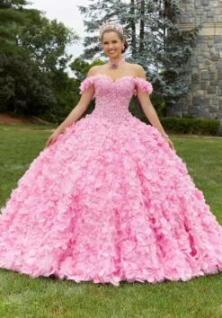 Mori Lee 89403 3D Flowers Off The Shoulder Quinceanera Dress 13 Mori Lee 89403 3D Flowers Off The Shoulder Quinceanera Dress -Fashion wedding dress mori lee 89403 quinceanera dress 06.1085