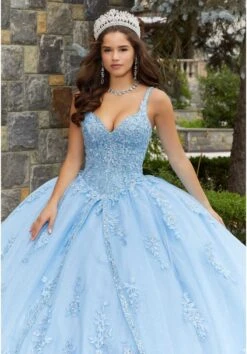 Mori Lee 89407 Detachable Sleeve Embroidered Quinceanera Gown -Fashion wedding dress mori lee 89407 quinceanera gown 04.1085