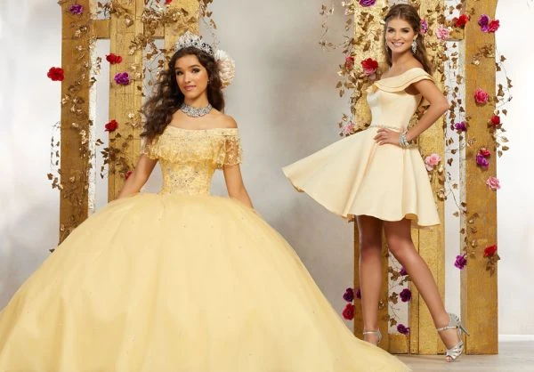 Mori Lee 9502 Off-the-Shoulder Short Quinceanera Dress 2 Mori Lee 9502 Off-the-Shoulder Short Quinceanera Dress - Image 2