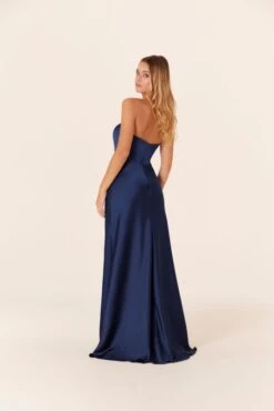 Mori Lee 21834 Ruffle Slit Strapless Bridesmaid Dress 19 Mori Lee 21834 Ruffle Slit Strapless Bridesmaid Dress -Fashion wedding dress mrlbm f23 21834 03