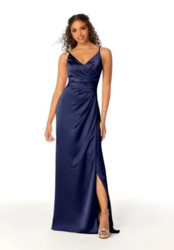Mori Lee 21810 Wrap Skirt Ruched Bridesmaid Dress 32 Mori Lee 21810 Wrap Skirt Ruched Bridesmaid Dress -Fashion wedding dress mrlbm s23 21810 bi 16
