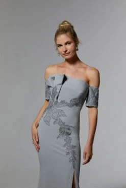 Mori Lee 72919 Off-The-Shoulder Short Sleeve Dress 14 Mori Lee 72919 Off-The-Shoulder Short Sleeve Dress -Fashion wedding dress mrlme s24 72919 07