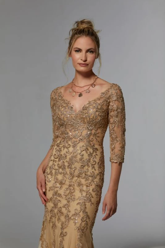 Mori Lee 72940 Sweetheart Neck Scoop Back Dress 5 Mori Lee 72940 Sweetheart Neck Scoop Back Dress - Image 5