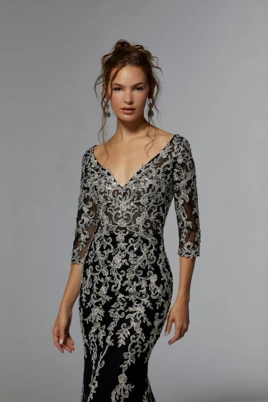 Mori Lee 72940 Sweetheart Neck Scoop Back Dress 9 Mori Lee 72940 Sweetheart Neck Scoop Back Dress - Image 9